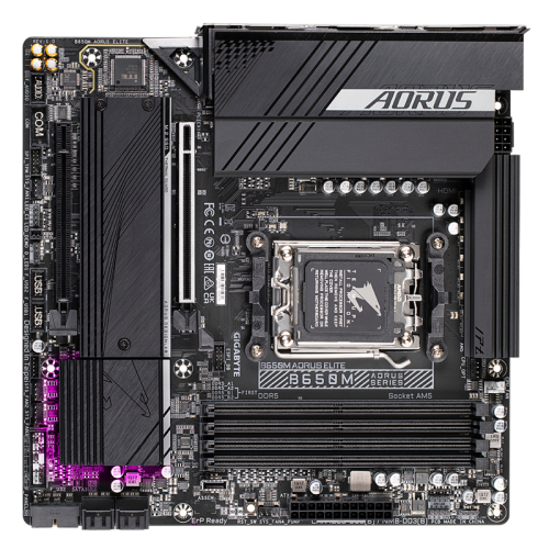 Материнская плата/ MB GIGABYTE AMD B650 sAM5, 4xDDR5(192GB), HDMI 2.1/DP, 2xPCIe 4.0x16, 1xLAN (2.5GbE), 4xSATA 6Gb/s, 2xM.2, 1xUSB-C, 7xUSB 3.2, 4xUSB 2.0, mATX