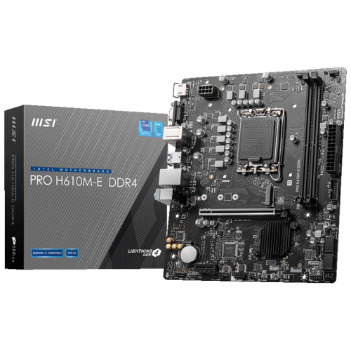 Материнская плата/ PRO H610M-E DDR4