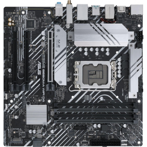 Материнская плата ASUS PRIME B660M-A WIFI D4 Soc-1700 Intel B660 4xDDR4 mATX AC`97 8ch(7.1) GbLAN RAID+HDMI+DP [PRIME B660M-A WIFI D4]