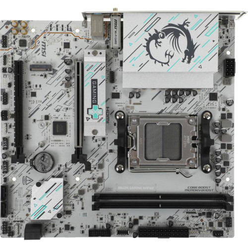 Материнская плата MSI B840M GAMING WIFI6E Socket AM5 AMD B840 2xDDR5 mATX AC`97 8ch(7.1) 2.5Gg RAID+HDMI+DP