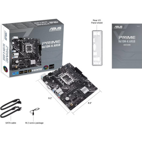 Материнская плата/ PRIME H610M-K D4 ARGB
