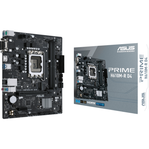 Материнская плата/ PRIME H610M-R D4-SI