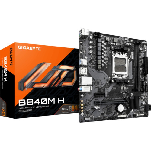 Материнская плата Gigabyte B840M H, RTL Материнская плата Gigabyte B840M H, RTL