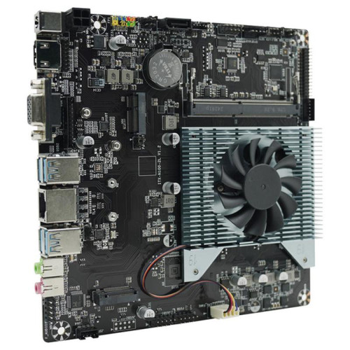 Материнская плата Afox AFMIN100-1L-V2 N100 mini-ITX DDR4 miniPCIEx M.2 HDMI VGA