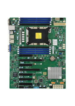 Материнская плата SuperMicro  MBD-X11SPL-F-B ATX LGA 3647 8xDDR4 slots 8xSATA3 8xUSB2.0 5xUSB3.0 1xVGA OEM {10} (100084) (incl. 1x I/O Shield MCP-260-00042-0N, 2x CBL-0044L)