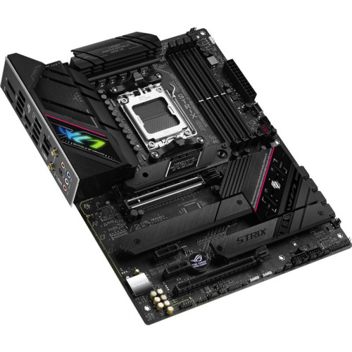 Материнская плата ASUS ROG STRIX B650E-F GAMING WIFI SocketAM5 AMD B650 4xDDR5 ATX AC`97 8ch(7.1) 2.5Gg RAID+HDMI+DP [ROG STRIX B650E-F GAMING WIFI]