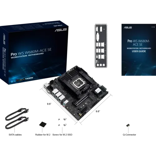 Материнская плата/ ASUS PRO WS W680M-ACE SE