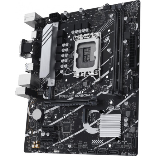 Материнская плата ASUS PRIME B760M-K Soc-1700 Intel B760 2xDDR5 mATX AC`97 8ch(7.1) GbLAN RAID+VGA+HDMI [PRIME B760M-K]