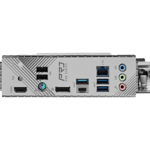 Материнская плата Asrock B760M PRO RS Soc-1700 Intel B760 4xDDR5 mATX AC`97 8ch(7.1) 2.5Gg RAID+HDMI+DP [B760M PRO RS]