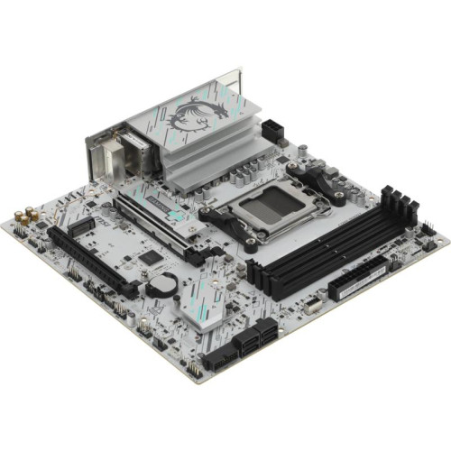 Материнская плата MSI B840M GAMING PLUS WIFI6E SocketAM5 AMD B840 4xDDR5 mATX AC`97 8ch(7.1) 2.5Gg RAID+HDMI