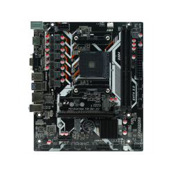 Материнская плата/ MB AFOX AMD A320 AM4, 2xDDR4(32GB), 1xPCIe 3.0x16, 1xPCIe x1, 1xMPCIe, 1xHDMI, 1xD-Sub, 1xLAN(1GbE), 4xSATA, 1xM.2, 2xUSB 3.0, 2xUSB 2.0, 2xPS/2, mATX