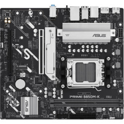 Материнская плата Asus PRIME B850M-K SocketAM5 AMD B850 2xDDR5 mATX AC`97 8ch(7.1) 2.5Gg RAID+HDMI+DP