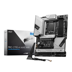 Материнская плата MB MSI INTEL Z790 s1700, 4xDDR5(256GB), HDMI 2.1/DP, 1xPCIe 5.0x16, 1xPCIe 4.0x16, 1xPCIe 3.0x16, 1xPCIe 3.0, 1xLAN (2.5GbE), Wi-Fi, BT, 6xSATA 6Gb/s, 4xM.2, 1xUSB-C, 5xUSB 3.2, 2xUSB 2.0, ATX