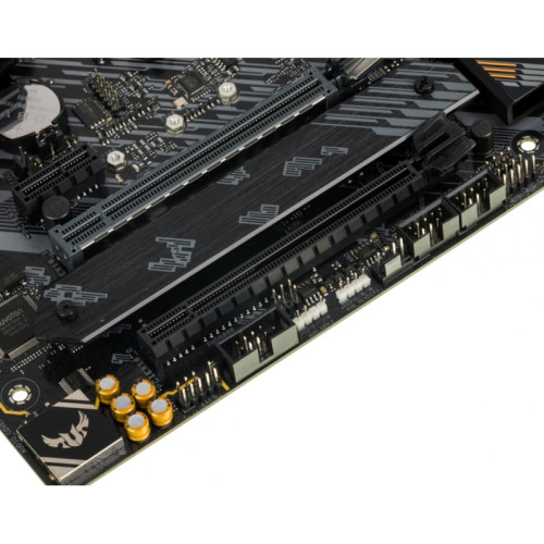 Материнская плата ASUS TUF GAMING B550M-PLUS Soc-AM4 AMD B550 4xDDR4 mATX AC`97 8ch(7.1) 2.5Gg RAID+HDMI+DP [TUF GAMING B550M-PLUS]