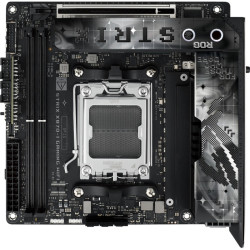 Материнская плата Asus ROG STRIX X870-I GAMING WIFI SocketAM5 AMD X870 2xDDR5 mini-ITX AC`97 8ch(7.1) 2.5Gg RAID+HDMI