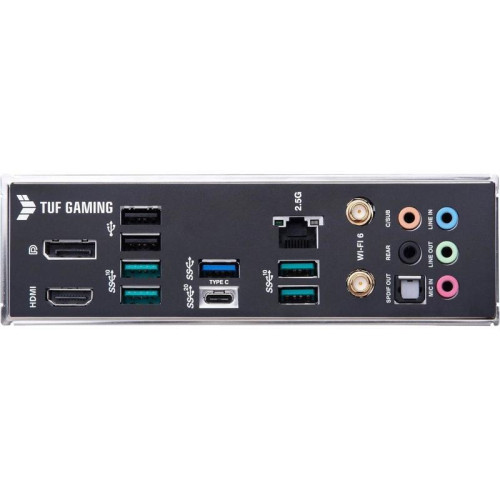 Материнская плата ASUS TUF GAMING B660M-PLUS WIFI Soc-1700 Intel B660 4xDDR5 mATX AC`97 8ch(7.1) 2.5Gg RAID+HDMI+DP [TUF GAMING B660M-PLUS WIFI]