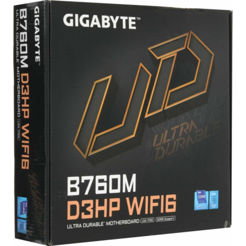 Материнская плата Gigabyte B760M D3HP WIFI6, RTL Материнская плата Gigabyte B760M D3HP WIFI6, RTL