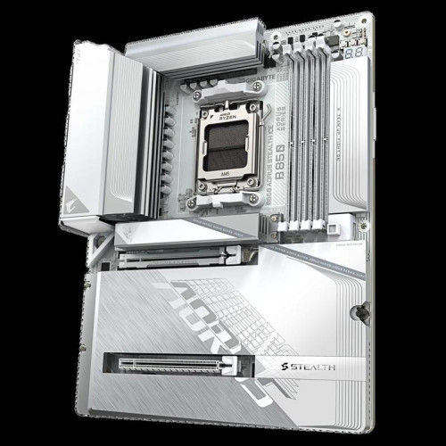 Материнская плата Gigabyte B850 AORUS STEALTH ICE, RTL