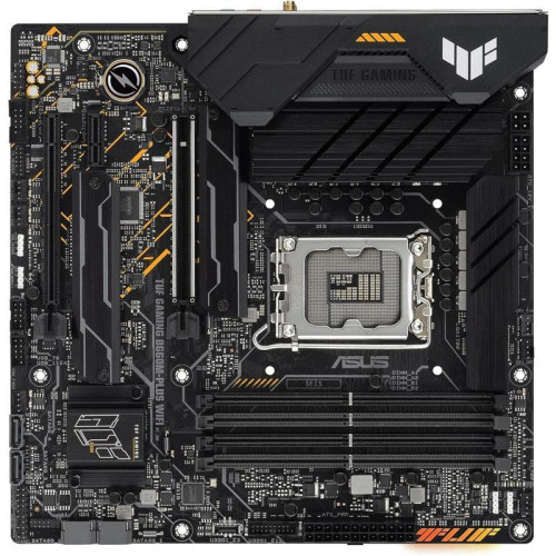 Материнская плата ASUS TUF GAMING B660M-PLUS WIFI Soc-1700 Intel B660 4xDDR5 mATX AC`97 8ch(7.1) 2.5Gg RAID+HDMI+DP [TUF GAMING B660M-PLUS WIFI]