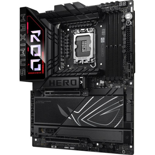 Материнская плата Asus ROG MAXIMUS Z890 HERO Soc-1851 Intel Z890 4xDDR5 ATX AC`97 8ch(7.1) 5Gigabit + 2.5Gigabit Ethernet RAID+HDMI