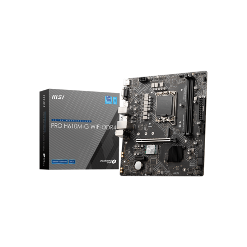 Материнская плата/ PRO H610M-G WIFI DDR4