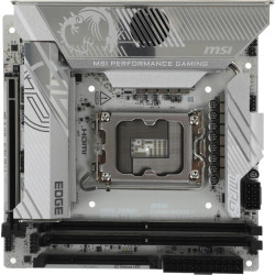 Материнская плата MSI MPG Z890I EDGE TI WIFI Soc-1851 Intel Z890 2xDDR5 mini-ITX AC`97 8ch(7.1) 5Gigabit RAID+HDMI