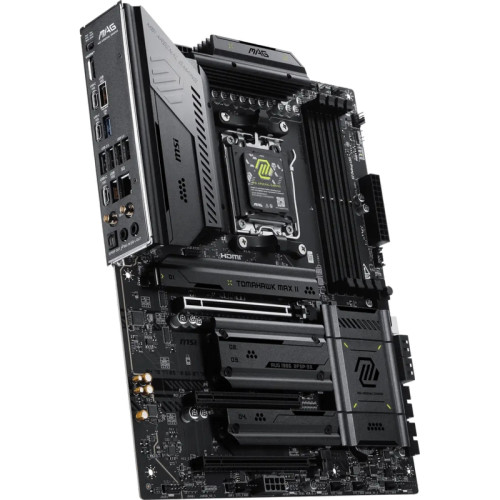 Материнская плата MSI MAG B850 TOMAHAWK MAX WIFI II Socket AM5 AMD B850 4xDDR5 ATX AC`97 8ch(7.1) 5Gigabit RAID+HDMI Материнская плата MSI MAG B850 TOMAHAWK MAX WIFI II Socket AM5 AMD B850 4xDDR5 ATX AC`97 8ch(7.1) 5Gigabit RAID+HDMI