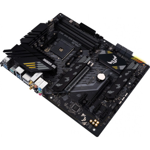 Материнская плата ASUS TUF GAMING B550-PLUS WIFI II Soc-AM4 AMD B550 4xDDR4 ATX AC`97 8ch(7.1) 2.5Gg RAID+HDMI+DP [TUF GAMING B550-PLUS WIFI II]