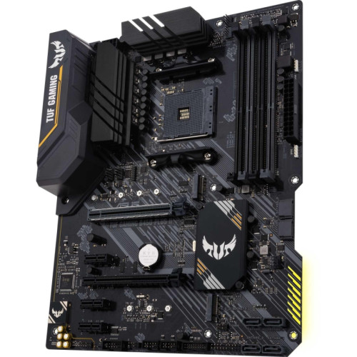 Материнская плата ASUS TUF GAMING B450-PLUS II Soc-AM4 AMD B450 4xDDR4 ATX AC`97 8ch(7.1) GbLAN RAID+HDMI+DP [TUF GAMING B450-PLUS II]