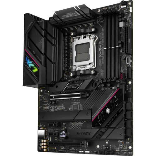 Материнская плата ASUS ROG STRIX B650E-F GAMING WIFI SocketAM5 AMD B650 4xDDR5 ATX AC`97 8ch(7.1) 2.5Gg RAID+HDMI+DP [ROG STRIX B650E-F GAMING WIFI]
