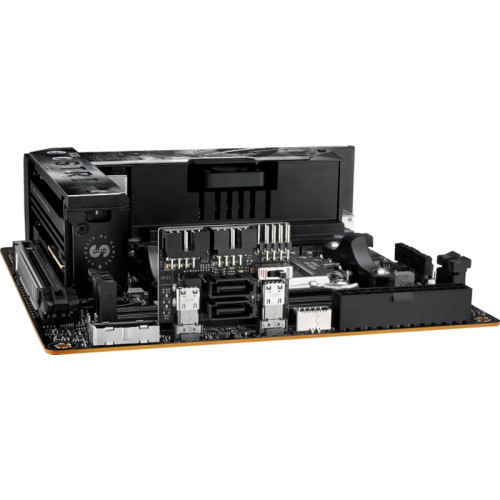 Материнская плата Asus ROG STRIX X870-I GAMING WIFI SocketAM5 AMD X870 2xDDR5 mini-ITX AC`97 8ch(7.1) 2.5Gg RAID+HDMI Материнская плата Asus ROG STRIX X870-I GAMING WIFI SocketAM5 AMD X870 2xDDR5 mini-ITX AC`97 8ch(7.1) 2.5Gg RAID+HDMI