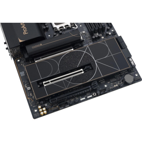 Материнская плата Asus PROART Z890-CREATOR WIFI Soc-1851 Intel Z890 4xDDR5 ATX AC`97 8ch(7.1) 1 x 10Gigabit + 1 x 2.5Gigabit RAID+HDMI+DP