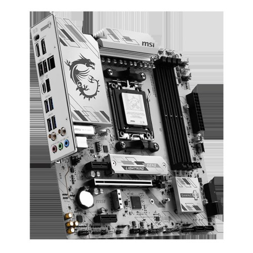 Материнская плата MSI B850M GAMING PLUS WIFI6E SocketAM5 AMD B850 4xDDR5 mATX AC`97 8ch(7.1) 2.5Gg RAID+HDMI+DP