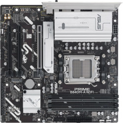 Материнская плата Asus PRIME B840M-A WIFI SocketAM5 AMD B840 4xDDR5 mATX AC`97 8ch(7.1) 2.5Gg RAID+HDMI+DP