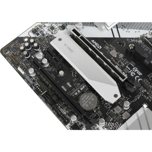 Материнская плата Asrock B550M PRO4 Soc-AM4 AMD B550 4xDDR4 mATX AC`97 8ch(7.1) GbLAN RAID+VGA+HDMI+DP [B550M PRO4]