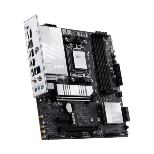 Материнская плата MSI PRO B850M-A WIFI SocketAM5 AMD B850 4xDDR5 mATX AC`97 8ch(7.1) 5Gigabit RAID+HDMI+DP