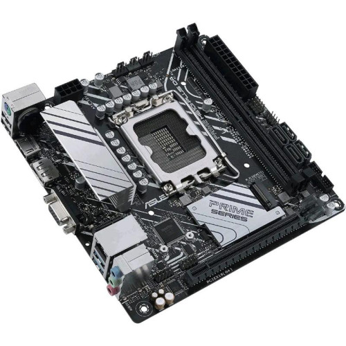 Материнская плата ASUS PRIME H610I-PLUS D4-CSM Soc-1700 Intel H610 2xDDR4 mini-ITX AC`97 8ch(7.1) GbLAN+VGA+HDMI+DP [PRIME H610I-PLUS D4-CSM]