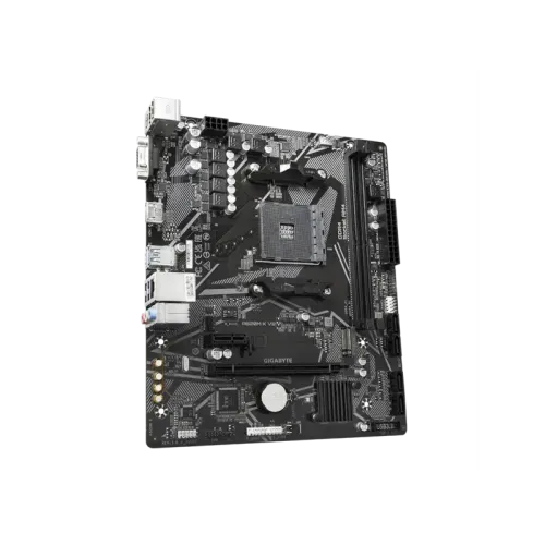 Материнская плата MB GIGABYTE AMD A520 sAM4, 2xDDR4(64GB), D-SUB/HDMI 2.1, 1xPCIe 3.0x16, 1xPCIe 3.0, 1xLAN, 4xSATA 6Gb/s, 1xM.2, 4xUSB 3.2, 2xUSB 2.0, 1xPS/2, mATX
