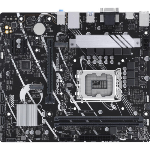 Материнская плата ASUS PRIME B760M-K Soc-1700 Intel B760 2xDDR5 mATX AC`97 8ch(7.1) GbLAN RAID+VGA+HDMI [PRIME B760M-K]