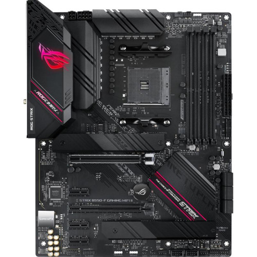 Материнская плата ASUS ROG STRIX B550-F GAMING WIFI II Soc-AM4 AMD B550 4xDDR4 ATX AC`97 8ch(7.1) 2.5Gg RAID+HDMI+DP [ROG STRIX B550-F GAMING WIFI I]