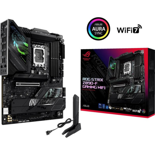 Материнская плата Asus ROG STRIX Z890-F GAMING WIFI Soc-1851 Intel Z890 4xDDR5 ATX AC`97 8ch(7.1) 2.5Gg RAID+HDMI+DP