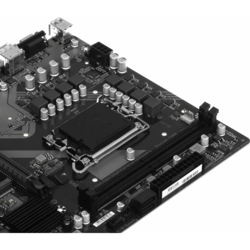 Материнская плата Gigabyte B760M E Soc-1700 Intel B760 2xDDR5 mATX AC`97 8ch(7.1) GbLAN RAID+VGA+HDMI+DP