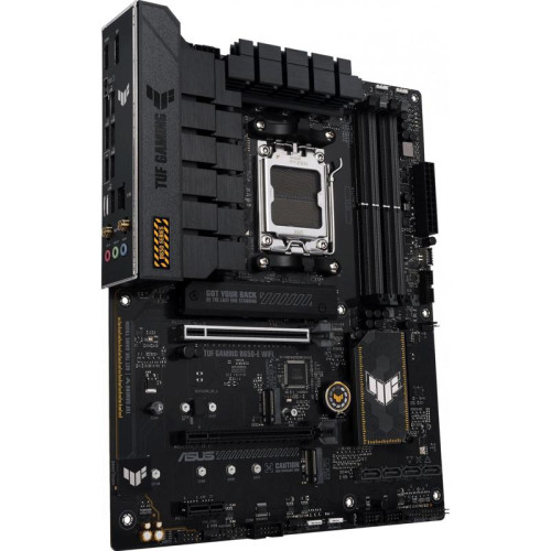Материнская плата ASUS TUF GAMING B650-E WIFI SocketAM5 AMD B650 4xDDR5 ATX AC`97 8ch(7.1) 2.5Gg RAID+HDMI+DP [TUF GAMING B650-E WIFI]
