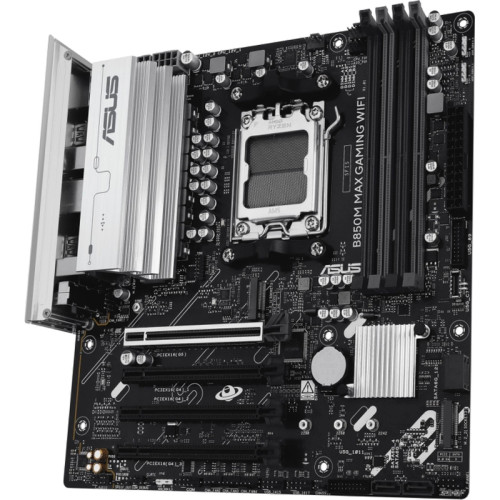 Материнская плата Asus B850M MAX GAMING WIFI SocketAM5 AMD B850 4xDDR5 mATX AC`97 8ch(7.1) GbLAN RAID+HDMI+DP Материнская плата Asus B850M MAX GAMING WIFI SocketAM5 AMD B850 4xDDR5 mATX AC`97 8ch(7.1) GbLAN RAID+HDMI+DP