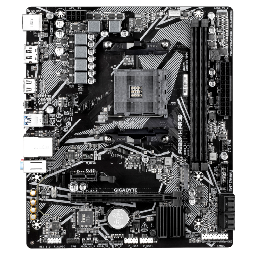 Материнская плата Gigabyte A520M H ARGB A520, AM4, 2*DDR4, 1*PCIEx16, 1*PCIEx1, 1*M.2, 6*USB3.2Gen1, 6*USB2.0, 4*SATA3.0, 1G, DP, HDMI, M-ATX, RTL