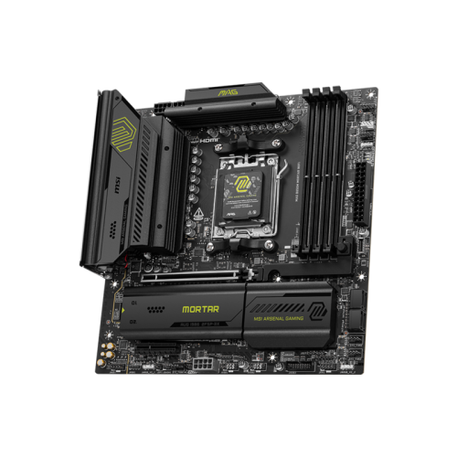 Материнская плата MSI MAG B850M MORTAR WIFI SocketAM5 AMD B850 4xDDR5 mATX AC`97 8ch(7.1) 5Gigabit RAID+HDMI Материнская плата MSI MAG B850M MORTAR WIFI SocketAM5 AMD B850 4xDDR5 mATX AC`97 8ch(7.1) 5Gigabit RAID+HDMI