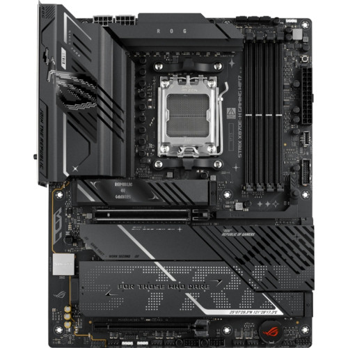 Материнская плата Asus ROG STRIX X870E-H GAMING WIFI7 SocketAM5 AMD X870E 4xDDR5 ATX AC`97 8ch(7.1) 5Gigabit RAID+HDMI Материнская плата Asus ROG STRIX X870E-H GAMING WIFI7 SocketAM5 AMD X870E 4xDDR5 ATX AC`97 8ch(7.1) 5Gigabit RAID+HDMI