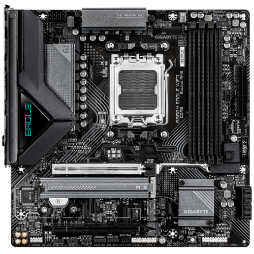 Материнская плата Gigabyte B850M EAGLE WF7 Socket AM5 AMD B850 4xDDR5 mATX AC`97 8ch(7.1) 2.5Gg RAID+HDMI+DP