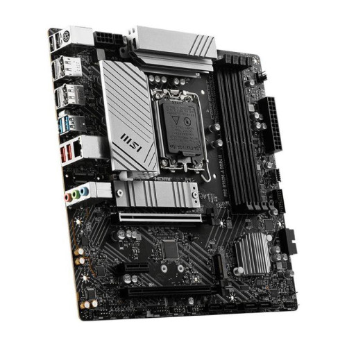 Материнская плата MSI PRO B760M-A DDR4 II Soc-1700 Intel B760 4xDDR4 mATX AC`97 8ch(7.1) 2.5Gg+HDMI+DP