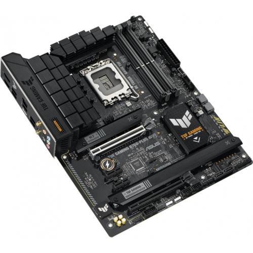 Материнская плата ASUS TUF GAMING B760-PLUS WIFI Soc-1700 Intel B760 4xDDR5 ATX AC`97 8ch(7.1) 2.5Gg RAID+HDMI+DP [TUF GAMING B760-PLUS WIFI]